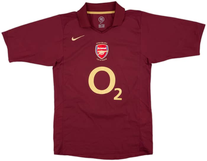 2005-06 Arsenal Home Shirt Henry #14 - 7/10 - (S)