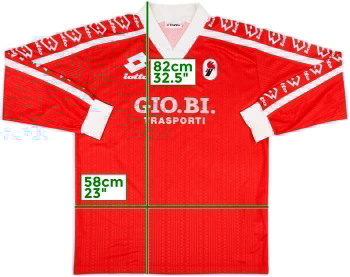 1998-99 Bari Lotto Training L/S Shirt - 7/10 - (XL)