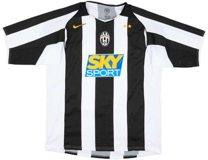 2004-05 Juventus Home Shirt Trezeguet #17 - 4/10 - (L)