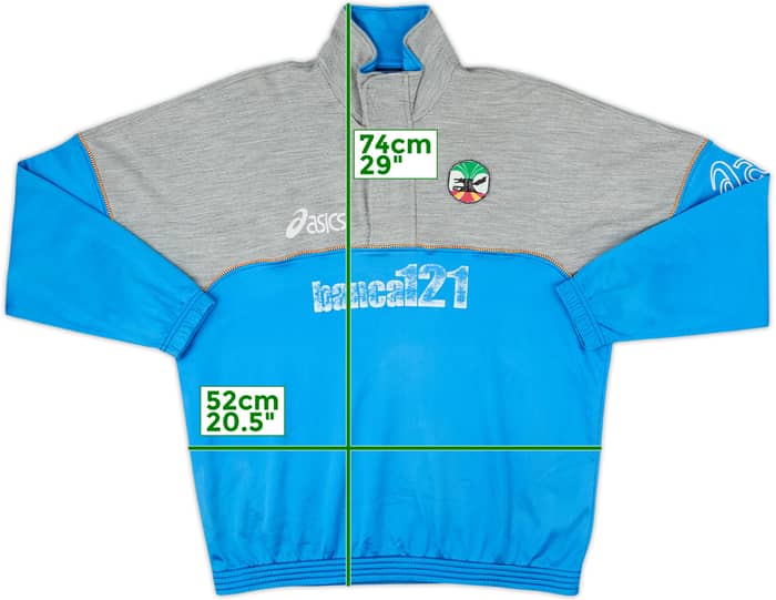 1999-00 Lecce Asics 1/2 Zip Drill Top - 6/10 - (XL)