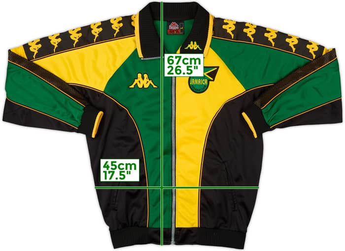 1998-00 Jamaica Kappa Track Jacket - 6/10 - (L)