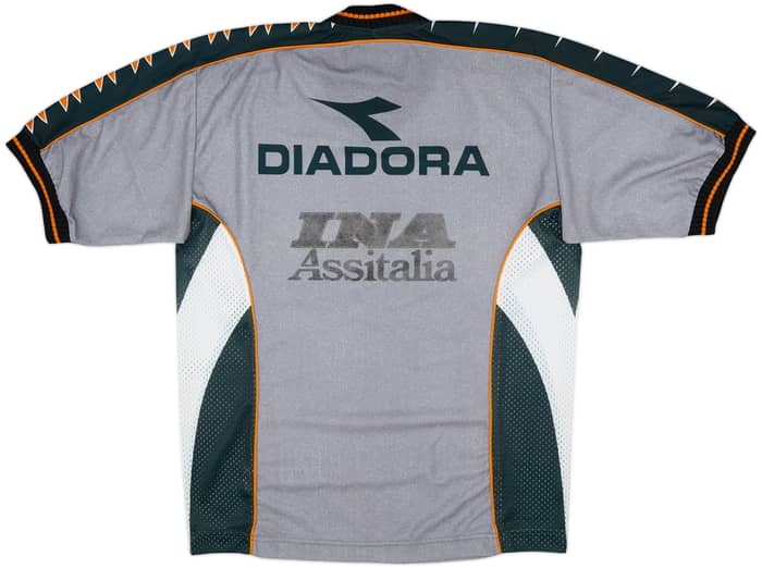1999-00 Roma Diadora Training Shirt - 7/10 - (M)