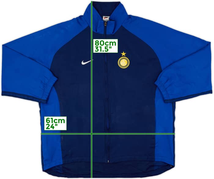 1998-99 Inter Milan Nike Track Jacket - 8/10 - (L)