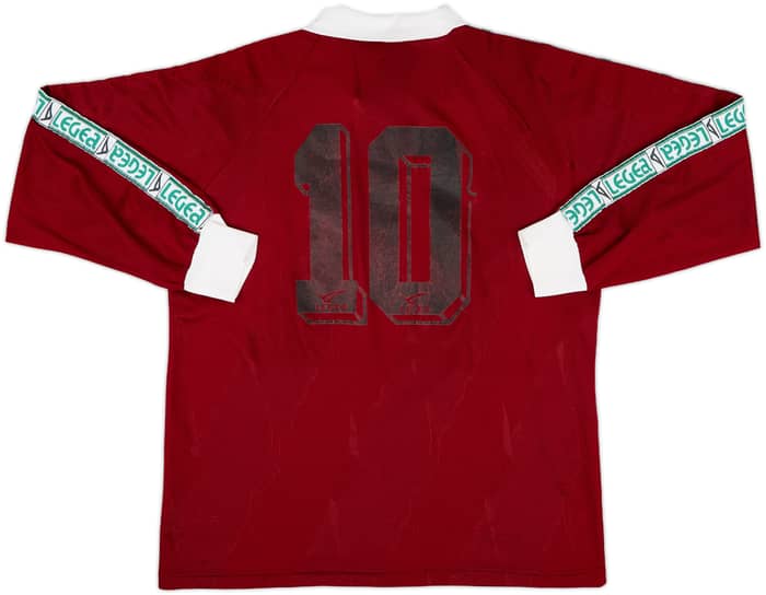 1993-94 Salernitana Legea Training L/S Shirt #10 - 7/10 - (XL)