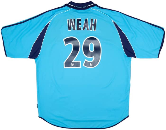 2000-01 Olympique Marseille Away Shirt Weah #29 - 8/10 - (XL)