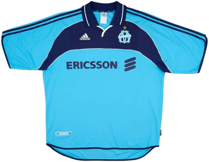 2000-01 Olympique Marseille Away Shirt Weah #29 - 8/10 - (XL)