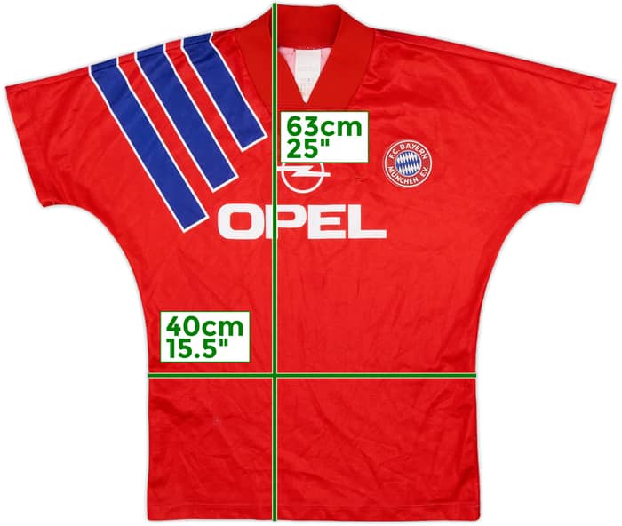 1991-93 Bayern Munich Home Shirt - 4/10 - (XS)