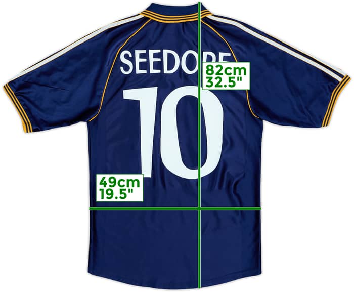 1998-99 Real Madrid Third Shirt Seedorf #10 - 10/10 - (S)