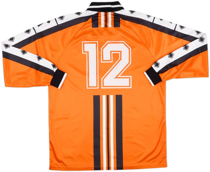 2000-01 Lorient Match Issue Home L/S Shirt #12