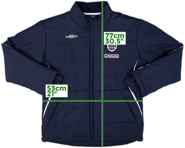 2007-09 England Umbro Padded Bench Coat - 8/10 - (Women's L)