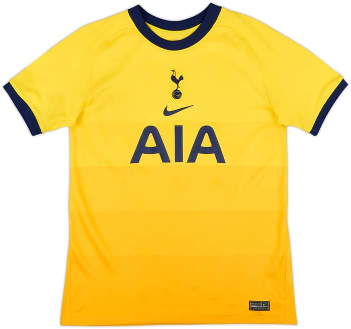 2020-21 Tottenham Third Shirt - 7/10 - (XL.Boys)