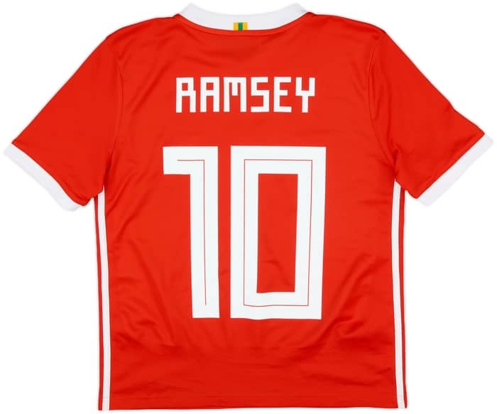 2018-19 Wales Home Shirt Ramsey #10 - 10/10 - (L.Boys)
