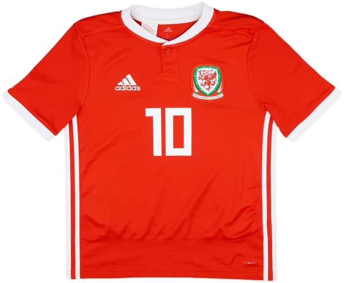 2018-19 Wales Home Shirt Ramsey #10 - 10/10 - (L.Boys)