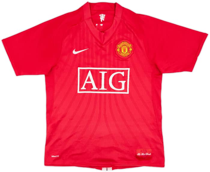 2007-09 Manchester United Home Shirt - 5/10 - (S)
