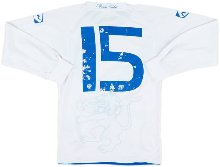 2009-10 Brescia Away L/S Shirt #15 - 5/10 - (L.Boys)