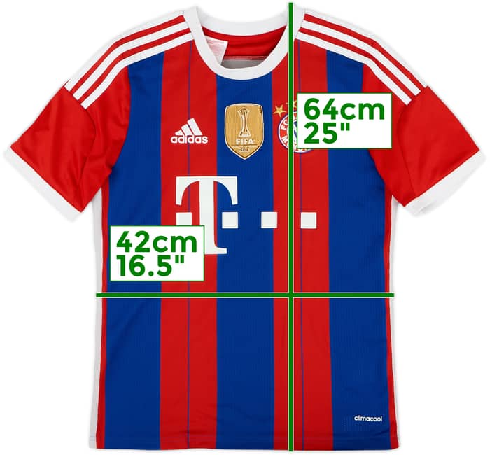 2013-14 Bayern Munich Home Shirt - 4/10 - (L.Boys)
