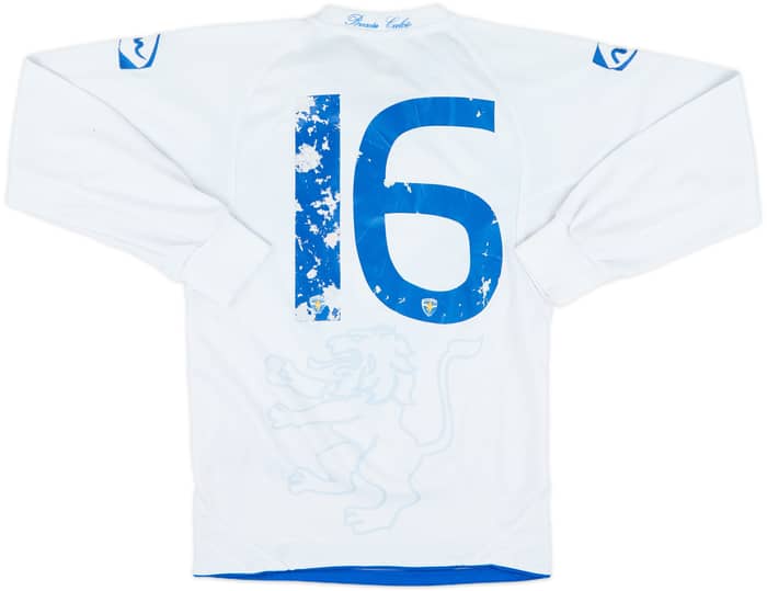 2009-10 Brescia Home L/S Shirt #16 - 5/10 - (L.Boys)