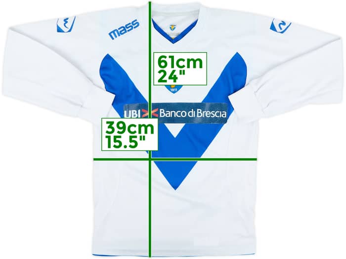 2009-10 Brescia Home L/S Shirt #16 - 5/10 - (L.Boys)