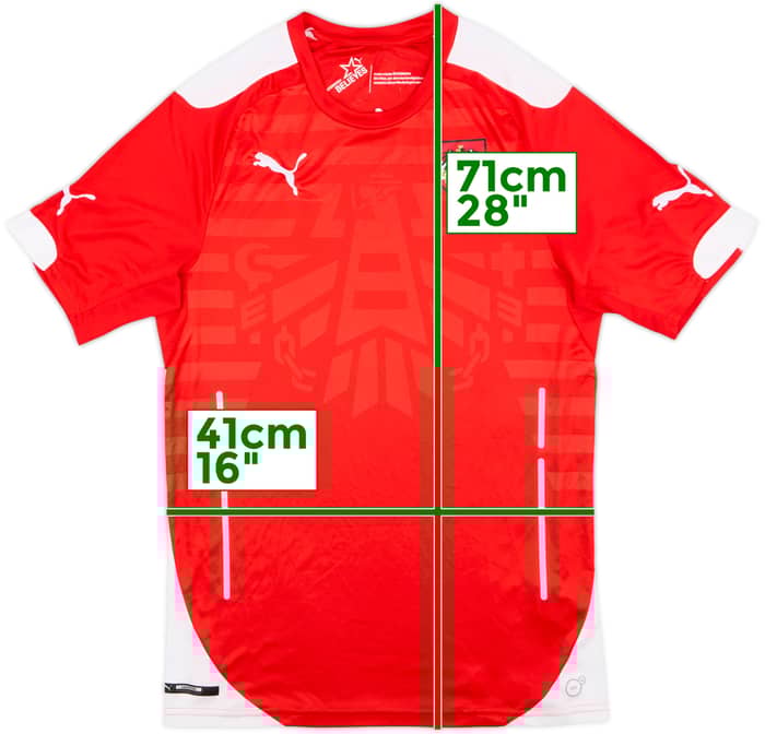 2014-16 Austria Home Shirt - 6/10 - (L)