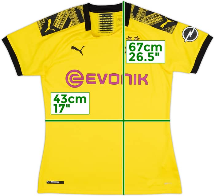 2019-20 Borussia Dortmund Home Shirt - 10/10 - (Women's S)