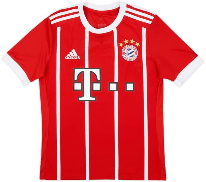 2017-18 Bayern Munich Home Shirt - 9/10 - (L.Boys)