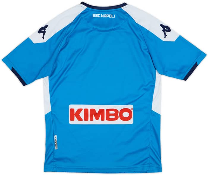 2019-20 Napoli Home Shirt - 7/10 - (M.Boys)