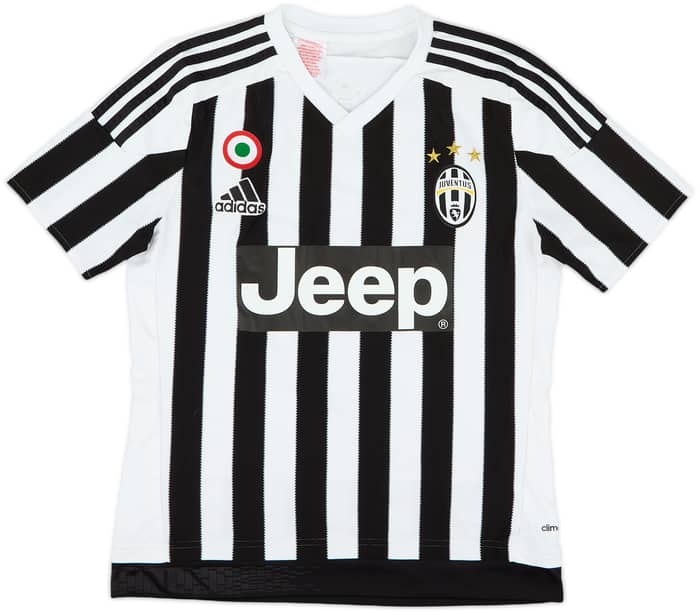 2015-16 Juventus Home Shirt - 8/10 - (L.Boys)