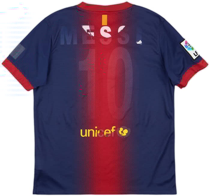2012-13 Barcelona Home Shirt Messi #10 - 4/10 - (L.Boys)