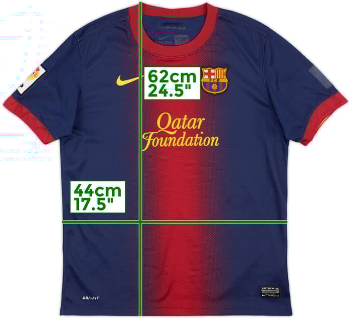 2012-13 Barcelona Home Shirt Messi #10 - 4/10 - (L.Boys)