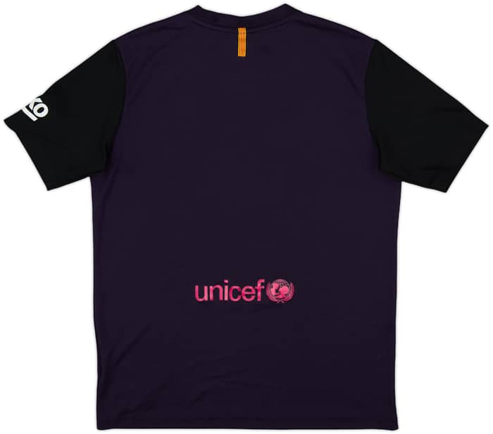 2016-17 Barcelona Basic Away Shirt - 8/10 - (XL.Boys)
