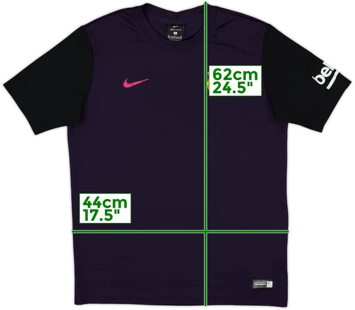 2016-17 Barcelona Basic Away Shirt - 8/10 - (XL.Boys)