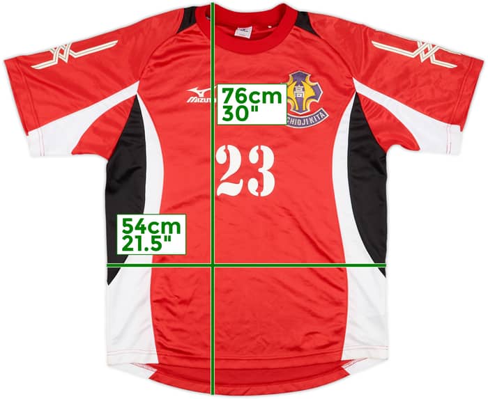 2010s Hachioji Kita High School Home Shirt #23 - 8/10 - (M/L)