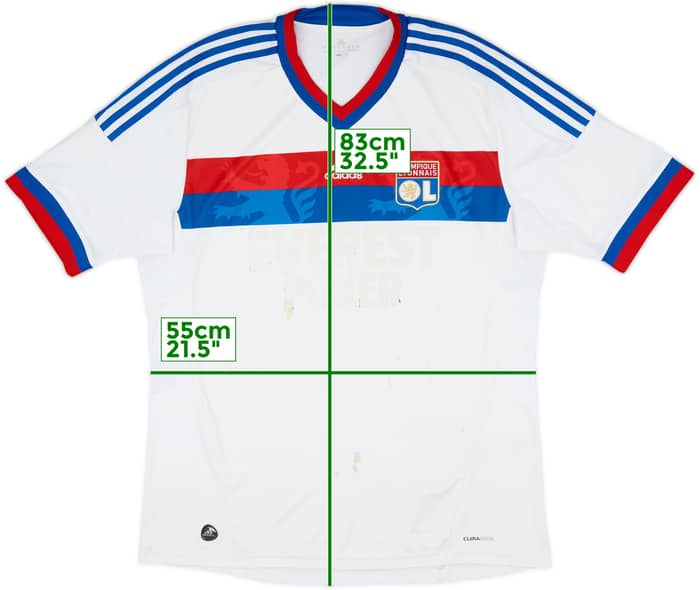 2011-12 Lyon Home Shirt - 3/10 - (XL)