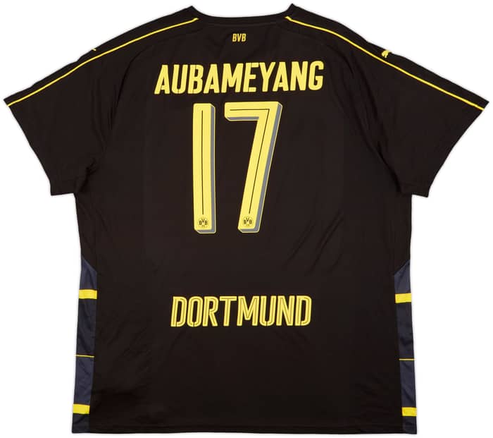 2016-17 Borussia Dortmund Away Shirt Aubameyang #17 - 10/10 - (3XL)