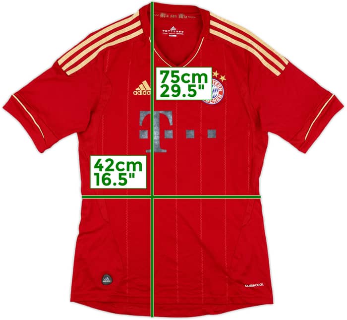 2011-13 Bayern Munich Home Shirt - 4/10 - (S)