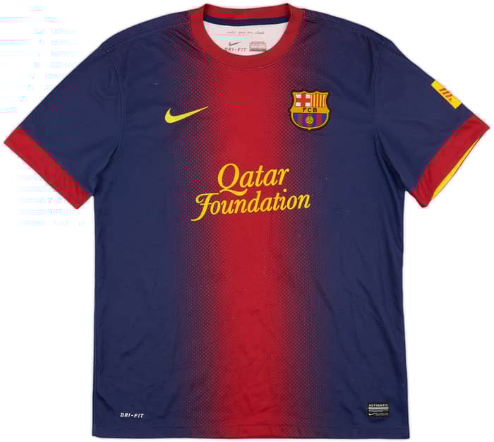 2012-13 Barcelona Home Shirt Messi #10 - 5/10 - (M)