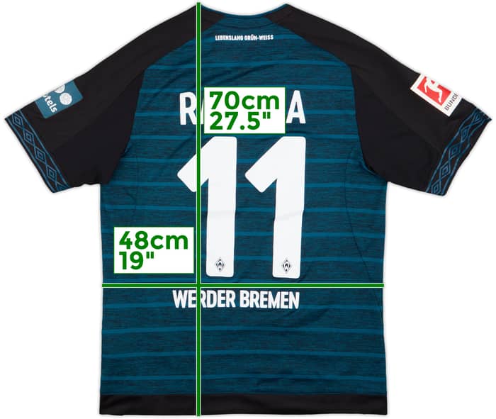 2018-19 Werder Bremen Away Shirt Rashica #11 - 6/10 - (M)