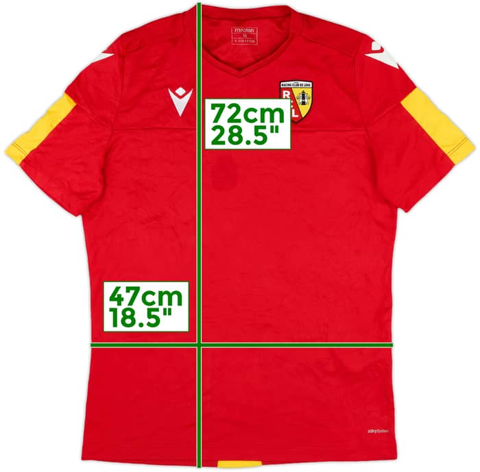 2019-20 Lens Macron Training Shirt - 10/10 - (M)