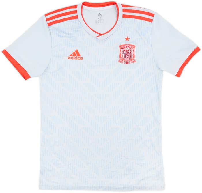 2018-19 Spain Away Shirt - 4/10 - (XS)