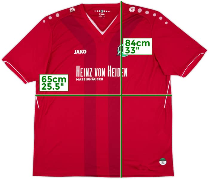 2014-15 Hannover 96 Home Shirt - 8/10 - (4XL)