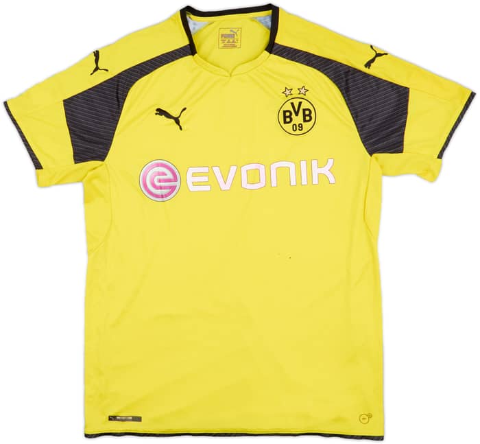2016-17 Borussia Dortmund Home European Shirt - 4/10 - (L)