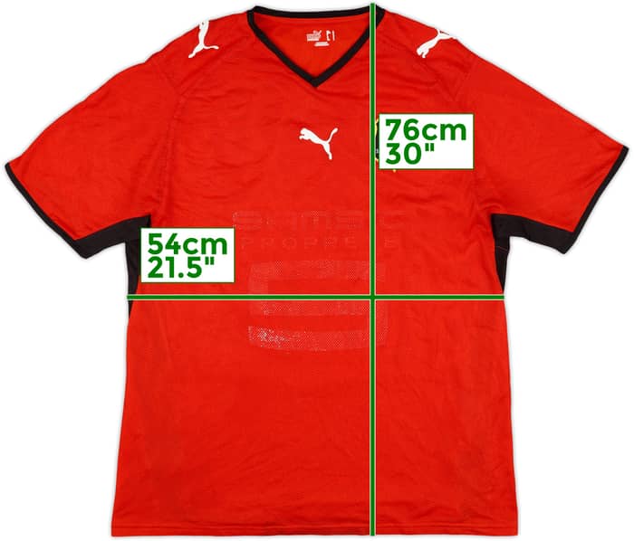 2008-09 Stade Rennais Home Shirt - 4/10 - (L)