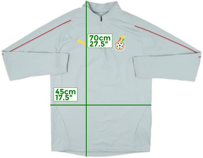 2017-18 Ghana Puma Sweat Top - 8/10 - (M)