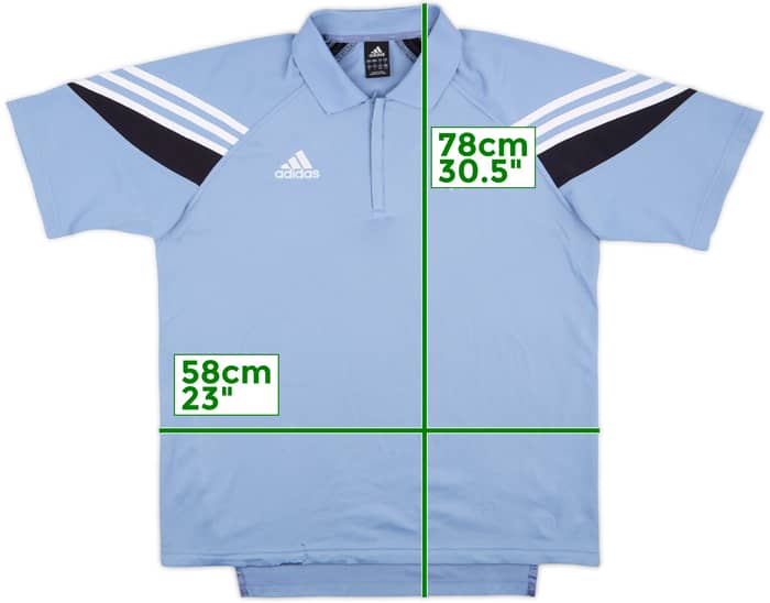 2003-04 Marseille adidas Polo Shirt - 5/10 - (L)