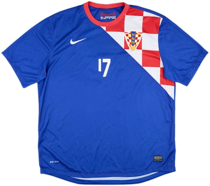 2012-14 Croatia Away Shirt Mandzukic #17 - 4/10 - (XL)