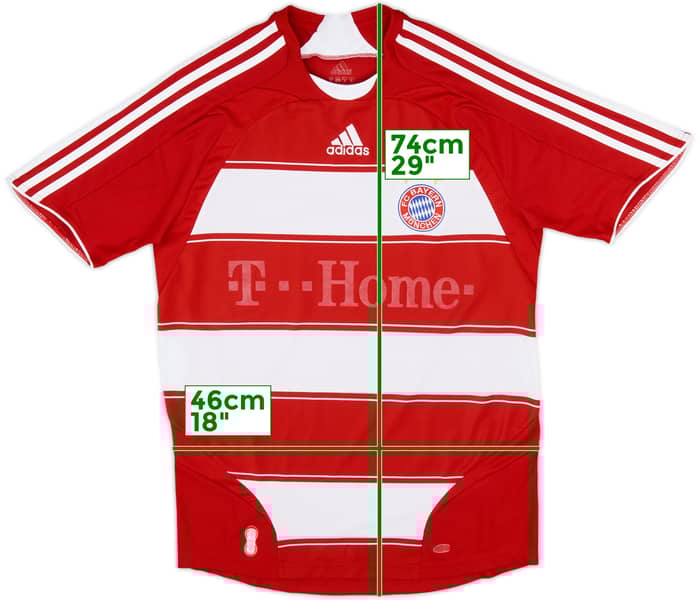 2007-08 Bayern Munich Home Shirt - 4/10 - (S)