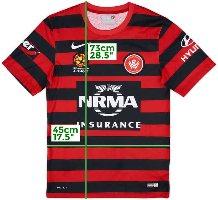 2014-15 Western Sydney Wanderers Home Shirt - 10/10 - (S)