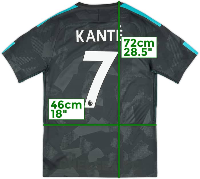 2017-18 Chelsea Third Shirt Kante #7 - 10/10 - (S)