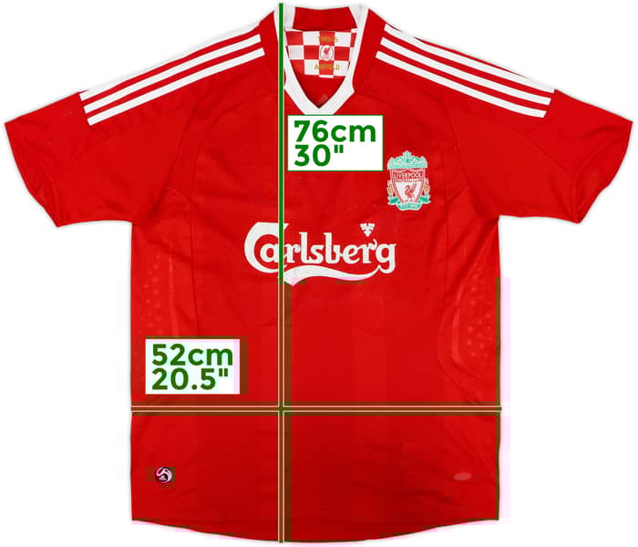 2008-10 Liverpool Home Shirt - 4/10 - (M)