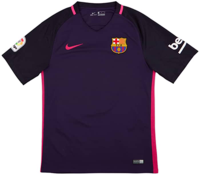 2016-17 Barcelona Away Shirt A.Iniesta #8 - 9/10 - (S)